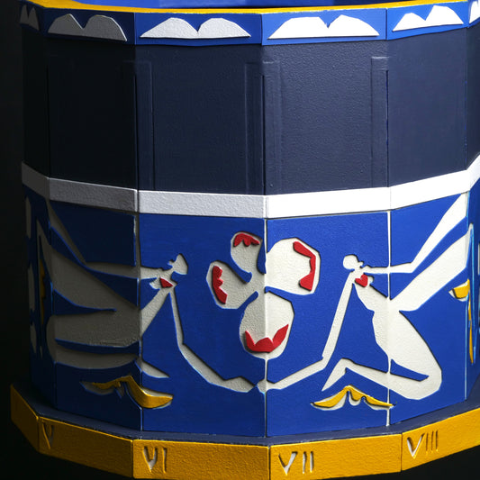 Aperçu des figures de femme style Matisse du Zootrope (Zoétrope / Zoetrope).