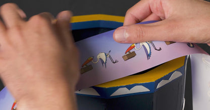 Zoetrope  "Promenade Fleurie"